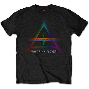 Pink Floyd - Why Heren T-shirt - L - Zwart