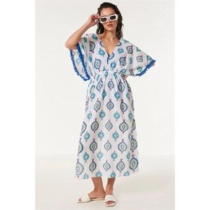 Pareo - Lange Pareo - 100% Katoen - Strandjurk - Bikini Cover-up - Kaftan