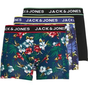 JACK&JONES ADDITIONALS JACFLOWER TRUNKS 3 PACK.NOOS Heren Onderbroek - Maat S