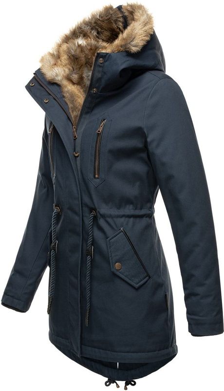 Navahoo - Diamond - Winterjas - Zwart - Volledig Gevoerd met Teddyfleece