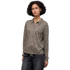 A324186 LTD QR printed jersey blous