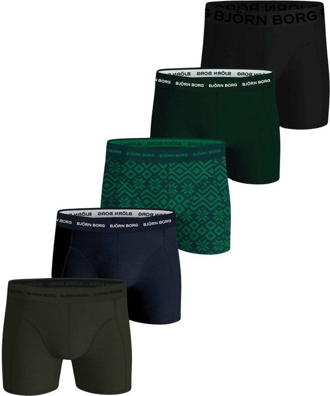 Björn Borg - Cotton Stretch - Boxershorts - 5-pack