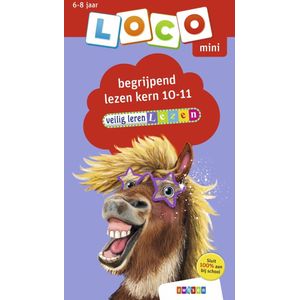 Loco Mini - Veilig leren lezen begrijpend lezen kern 10-11 6-8 jaar