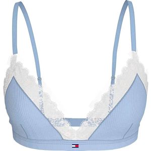 Tommy Hilfiger Uw0uw05735 Unlined Triangle Bh Blauw XS Vrouw