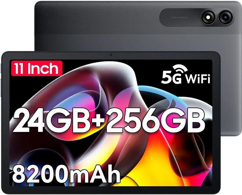 Blackview - TAB 9 - Tablet - Grijs - 10,95 inch - 256 GB