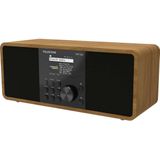 Telestar - TOP 250 - Transistorradio - Hout - Internetradio DAB+ en VHF (FM) met WiFi en USB