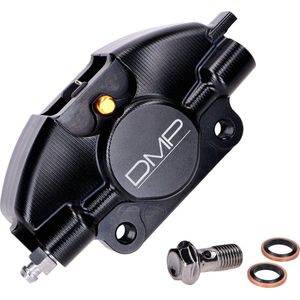 DMP - Remklauw CNC voor Piaggio Zip 50 2T / 4T / Vespa LX 50 / Vespa Sprint - Zwart