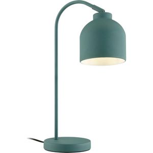 BRILLIANT lamp, Sven tafellamp turquoise, metaal, 1x A60, E27, 40W, normale lampen (niet meegeleverd), A++