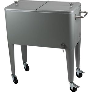 Kailua Cooler, Koelbox, Koel Trolley, Drinks Cooler - Grijs