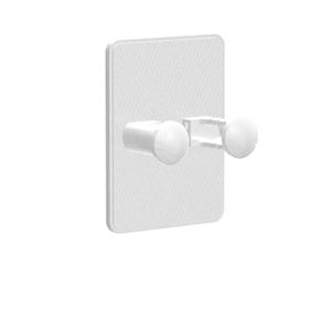 1 Stk Scheermes Houder Haak,Multi Purpose Plakken Haak Zelfklevende Scheren Razor Plug Haken Heavy Duty voor Badkamer-Keuken | Wit