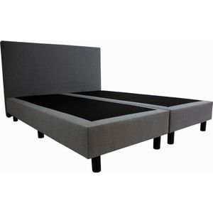 Bed4less Boxspring 140 x 200 cm - Losse Boxspring - Tweepersoons - Grijs