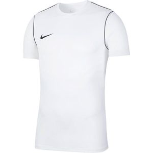 Nike Park 20 SS Sportshirt - Maat 116 - Unisex - wit/zwart
