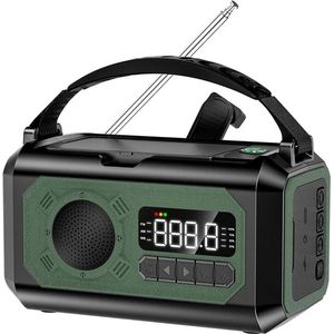 Noodradio - SOS Noodradio - Radio - Zonnepaneel - Led Verlichting - Zonne Energie - Emergency Radio - SOS Radio