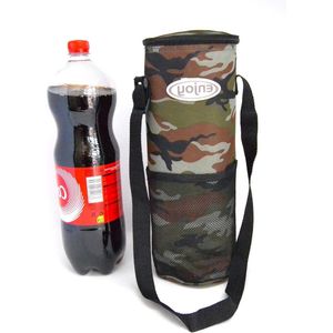 Camouflage 3 lagen extra dik 2 l 3 l in totaal flexibele koeler draagbaar voor strand camping - militair marine