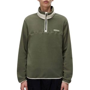 Napapijri - Dergana - Sweatshirt - Halve Rits - 100% Gerecycled Polyester