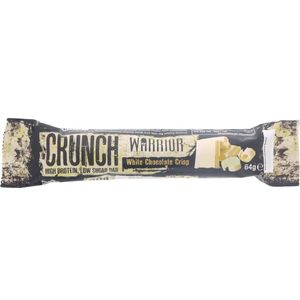 WARRIOR CRUNCH Protein Bar - Witte Chocolade - Eiwitrepen - 12 repen