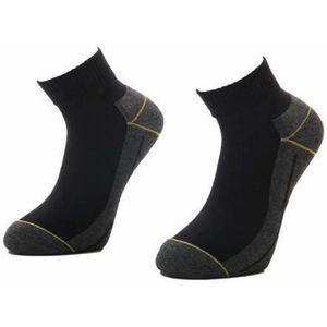 Marcmarcs - Korte Sneaker Sokken - Glitter - Wit - 2 Paar