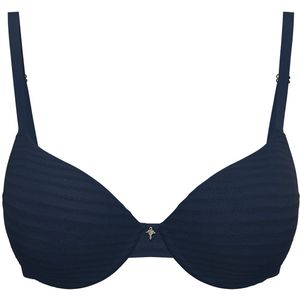 JOOP! - T-shirt-bh - Blauw - Eenvoud - Naadloze Cups - Zachte Stretchkwaliteit