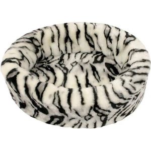 Petcomfort hondenmand bont tijger wit 56x50x15 cm