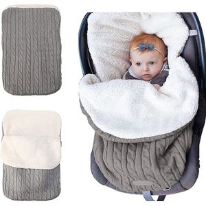 Wikkeldeken – omslagdoek baby – pasgeboren baby - winter