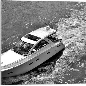 Acrylglas  –Boot aan Steiger in Water-150x100 (Met ophangsysteem)