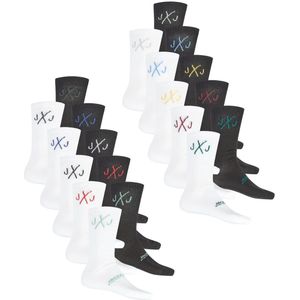 Jack & Jones Unisex Sportsokken Veelkleurig 20 Paar One Size