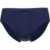 Gotzburg heren sport slip (1-pack), donkerblauw geruit