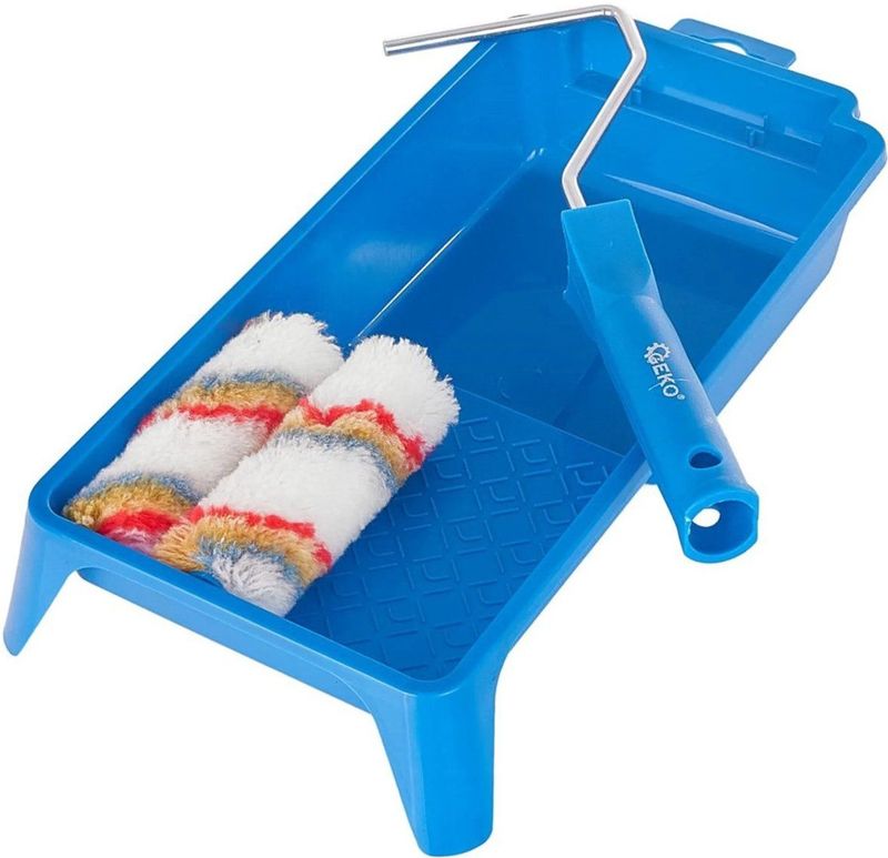 GEKO - Schilderset - Multicolor - 4-delig - Voor Ruwe Oppervlakken - Polyacryl