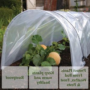 1.5m x 45cm x 42cm Tuin Groeien Kas Poly Cloche Zaailing Tunnel - Veg Fruit Plant Groei - Vorst Bescherming Planten Station Tent - Propagator Terug Tuin Boerderijen - Tuinieren Buiten