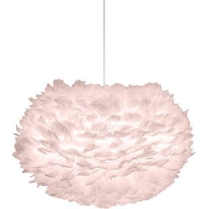 Umage Eos Medium hanglamp light rose - met koordset wit - Ø 45 cm