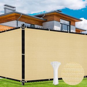 JGS ® Inkijkbescherming omheining, 1,8 x 15,2 m, tuinhek, schaduwnet met ogen, 170 g/m², blokkade, uv-bescherming, outdoor, windbescherming, zonwering, inkijkbescherming, weefsel, voor achtertuin en