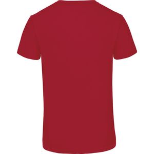 T-shirt met ronde hals 'Triblend men' B&C Collectie Rood - S