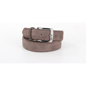 Rehab Belt Grand Suede Grey/Brown heren riemen maat 12 grijs