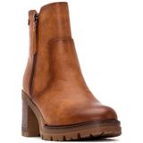 Refresh - 17297002-NEGRO - Enkellaarsjes - Zwart - 5 tot 8 cm - Ritssluiting - Casual