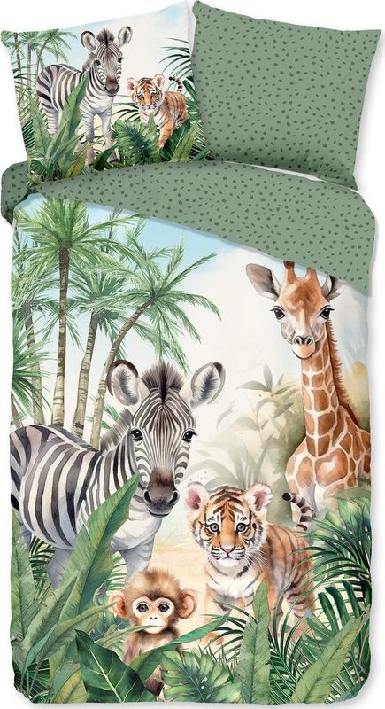 Dekbedovertrek - Katoen - Blauw - 2 Persoons