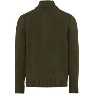Brax - Style JAKE - Vest - Olijf Groen - Soft Wool