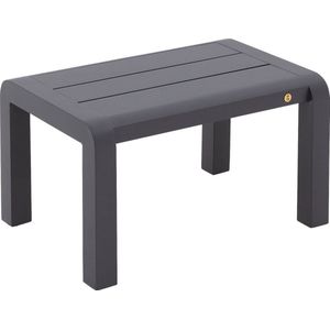 Goossens Salontafel 60x40 Cm Yngvar - Aluminium - Grijs