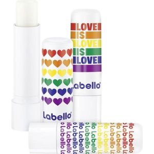 1x labello - pride kiss edition - original care # beyou - 24h+ vochtinbrengend - stick 4,8 gram - dierpoefvrij