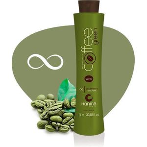 Honma Tokyo Keratin Treatment Coffee Green 1000 ml ideal voor krullend en kroeshaar en licht haar