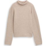 Tom Tailor Denim Relaxed fit gebreide trui met opstaande kraag