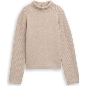 Tom Tailor Denim Relaxed fit gebreide trui met opstaande kraag
