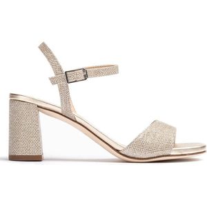 Unisa - Moraty 23 - Sandalen - Platino - Lederen Zolen - Verstelbare Gesp