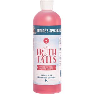 Nature's Specialties - Frothtails Strawberry Frose - Hondenshampoo - Hydraterend En Ontvettend Met Aardbeiengeur - 473ML