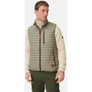 camel active - Gewatteerd Vest - Groen - Gerecycled Polyamide
