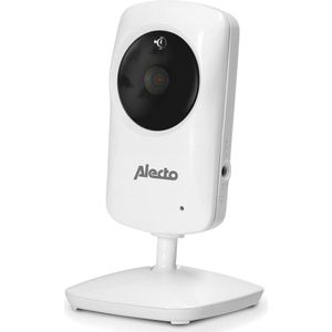 Extra Draaibare Babycamera voor Draadloze Babyfoon - Indoor Monitor met Alarm - Wit