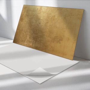 Wallfluent Vinyl Wandpaneel - Abstracte achtergrondtextuur Zelfklevend Wandpaneel - 120 cm x 60 cm - Geel PVC wandpaneel - Set van 1 - Rechthoekig Wandbekleding Vinyl - Texturen Wandpaneel - PVC Muurpaneel - Wandpaneel Keuken en Badkamer