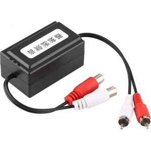 Noise Isolator Filter voor Car Audio Systems - Zwart