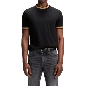 Boss Heren T-Shirt Zwart 50543858/001 H-Tessler