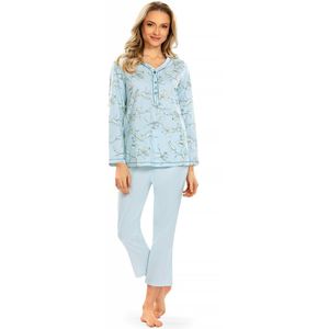 Dames Pyjama 'Arctic Flowers' - Blue