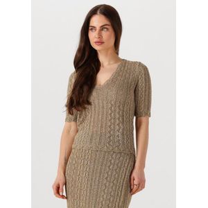 TWINSET MILANO - 251TT3194 - Top - Goud - 100% Polyester